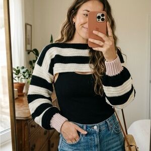 Crochet Bolero Top - Handmade